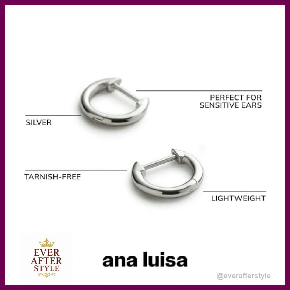 Minimal Hoop Earrings Stackable Chic Hypoallergen… - image 4